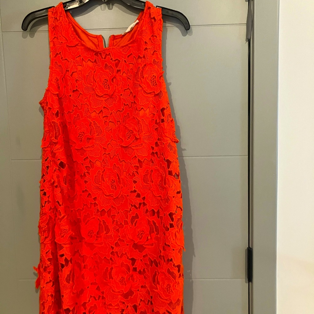 NWOT ORANGE DRESS